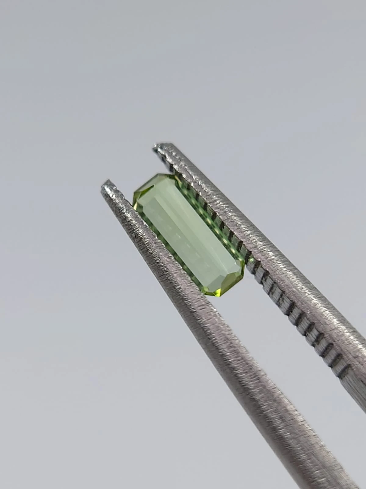 0.26ct Natural Mint Green Tourmaline Emerald cut loose Gemstone From Afghanistan — view 4